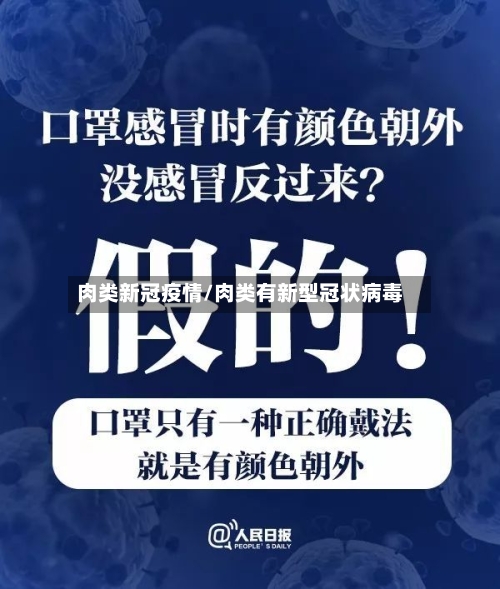 肉类新冠疫情/肉类有新型冠状病毒