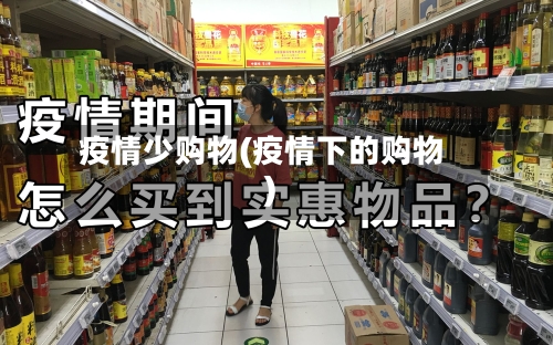 疫情少购物(疫情下的购物)