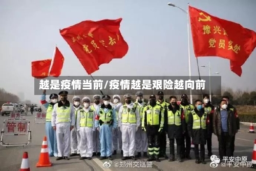 越是疫情当前/疫情越是艰险越向前